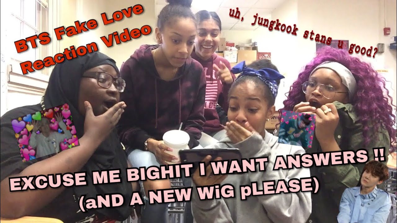 BIGHIT I WANT ANSWERS, AND A NEW PAIR OF EYEBROWS // BTS Fake Love MV Reaction Video