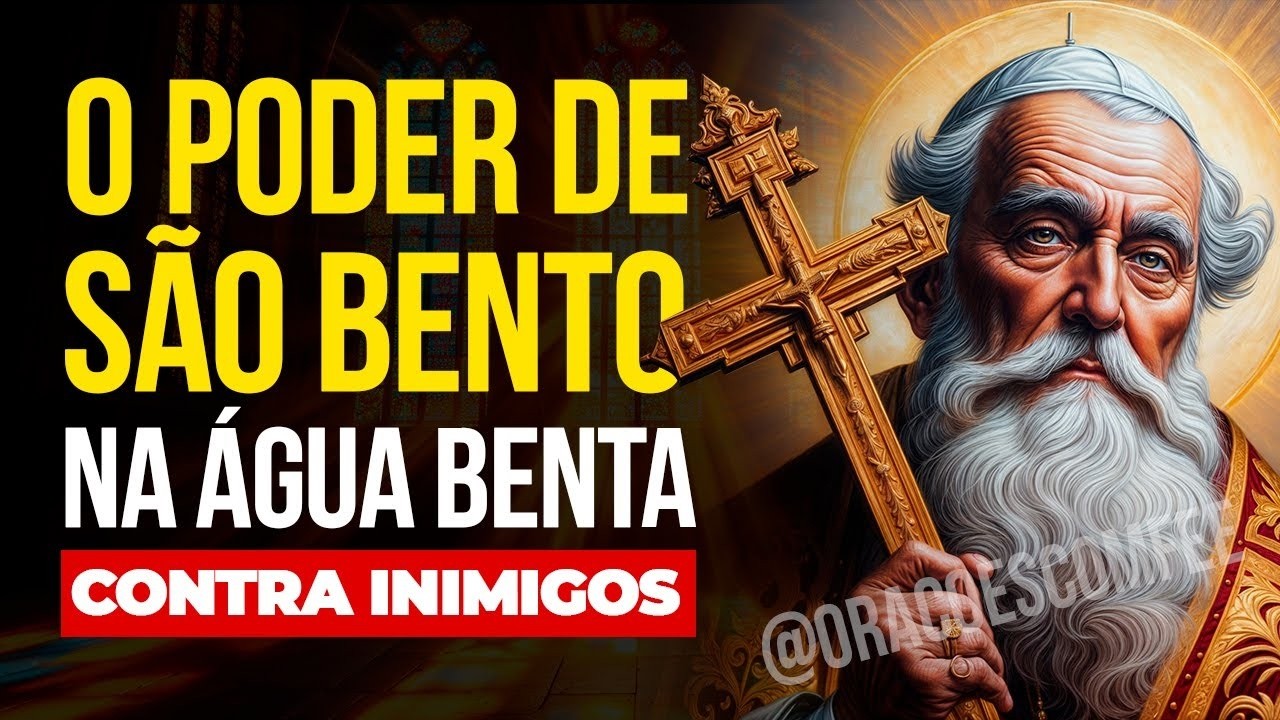 São Bento: A Incrível Oração Na Água Sagrada Que Afasta Seus Inimigos!