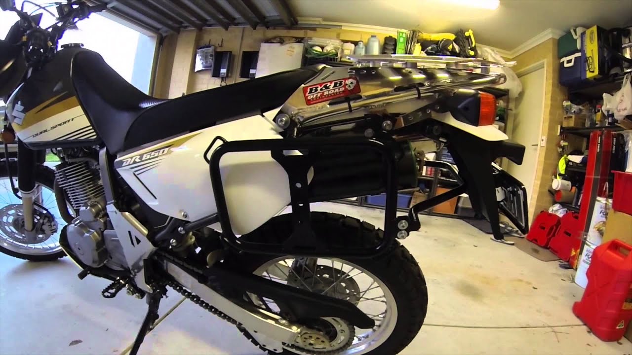 DR650 2014 Transformation Stock to Tourer