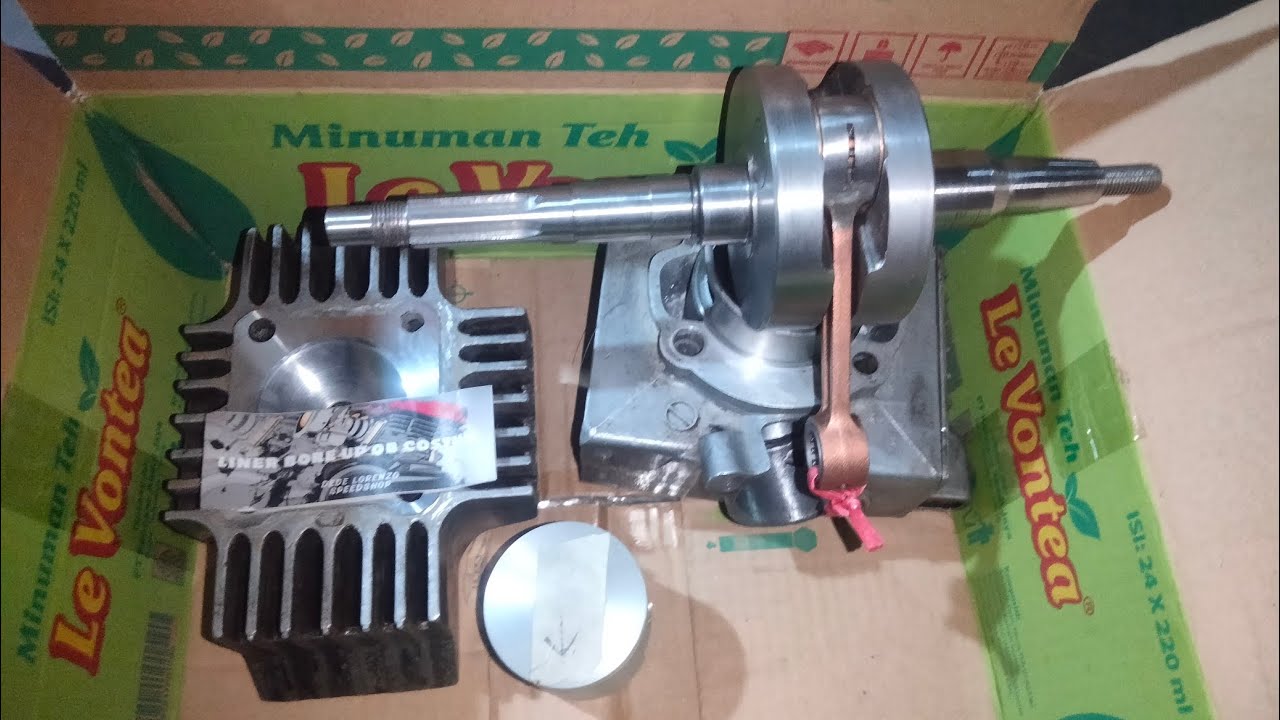 Paketan 132cc blok seher Suzuki rc 100 ob custom aplikasi langkah 52 wa 087771962132