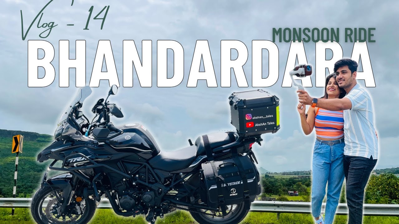 Vlog 14 | Monsoon Trip | Bhandardara | Ride with Benelli