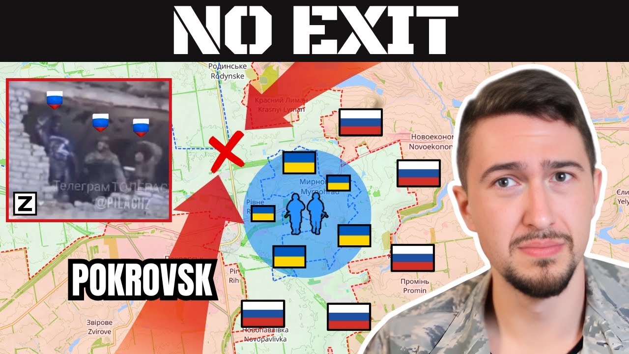 Ukraine SACRIFICED Entire Brigade To Hold Myrnohrad