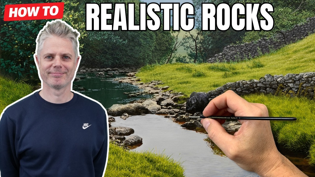 The Secret to Hyper-Realistic Rocks in Oil
