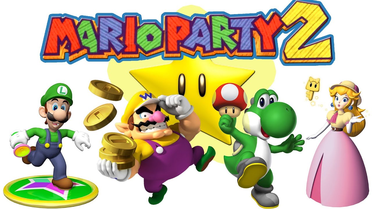 VecandLexxPlay Mario Party 2 Wi-Fi with Colonelben and Dylan Episode 4 : Horror Land