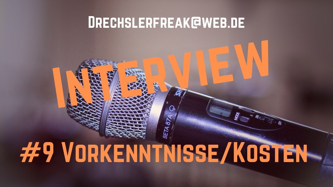 Interview - Drechselkurs Vorkenntnisse/Kosten