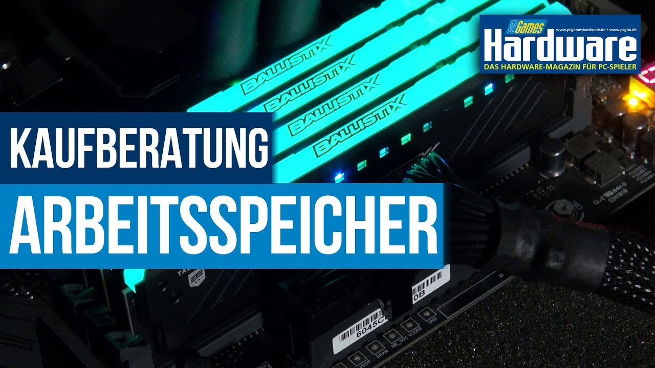 Arbeitsspeicher (RAM) | Kaufberatung 2019 | Alles Wissenswerte