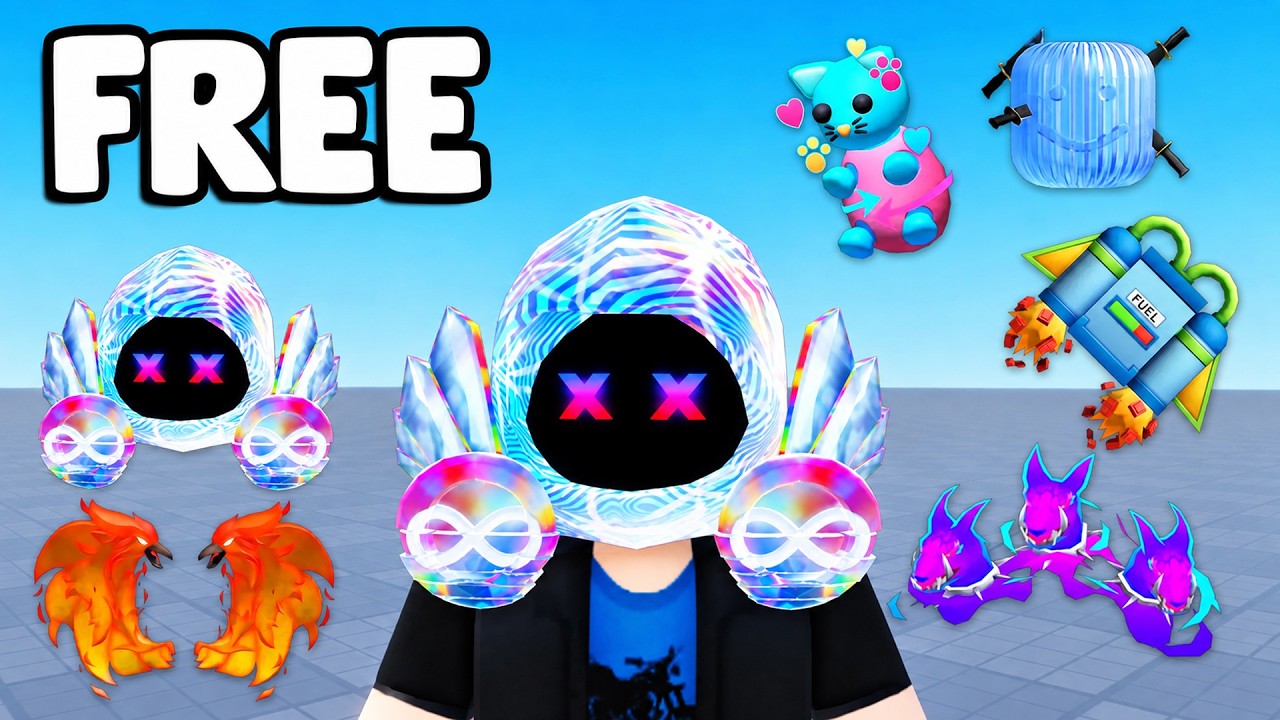 Просто зайди и забери 5 БЕСПЛАТНЫХ ЛЕГКИХ предметов в Roblox The Hunt 20