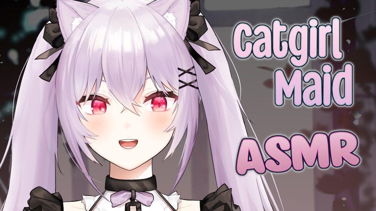 【ASMR】Catgirl maid offers tingly binaural relaxation~ Let yourself relax & sleep meowster ♥
