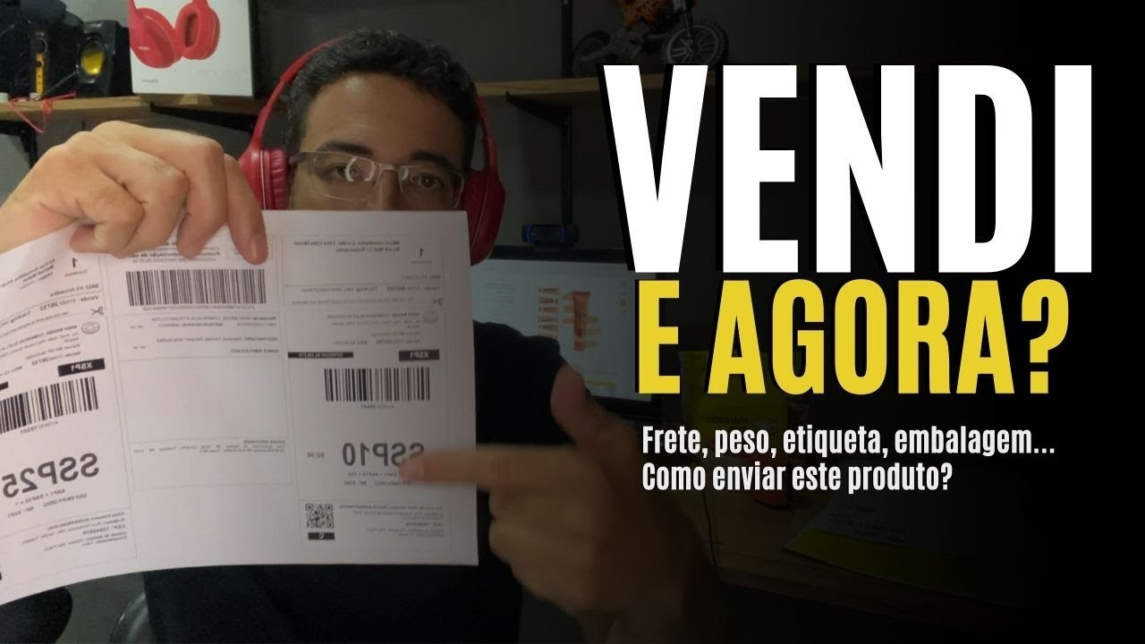 Vendi no Mercado Livre, e agora? Embalagem, etiqueta, peso, frete. Como proceder?