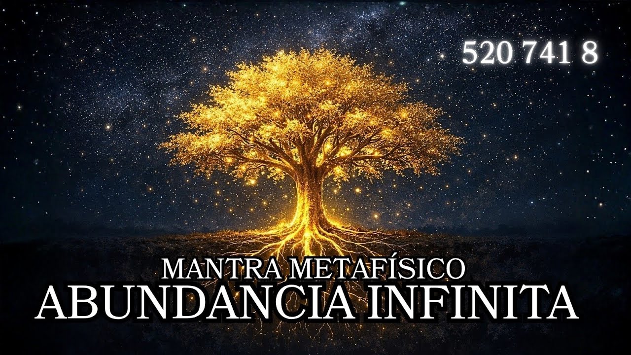 Mantra Metaf&iacute;sico de Abundancia Infinita 🌳✨ + 520 741 8 Grabovoi | Prosperidad y Paz Interior