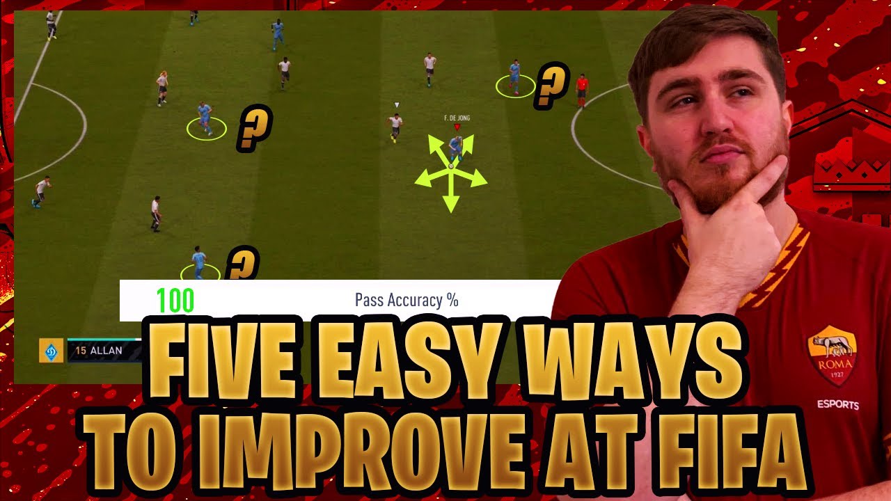 FIVE TIPS TO IMPROVE AT FIFA! LEARN HOW TO GET MORE WINS DURING ULTIMATE TOTS ON FIFA 20!