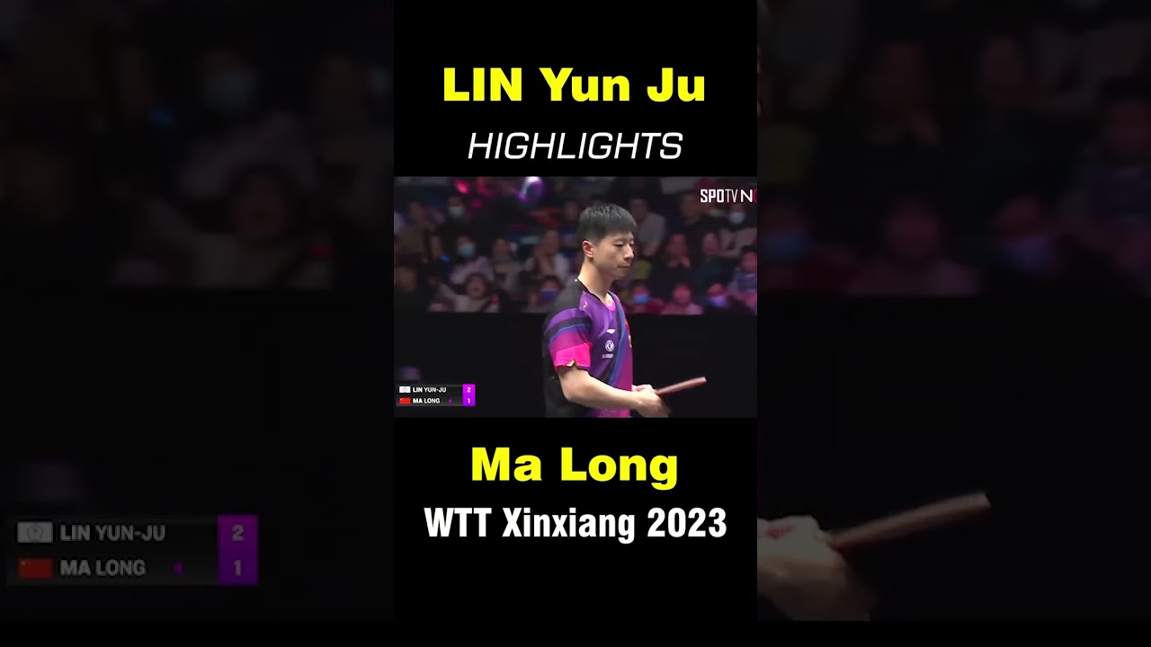 Lin Yun Ju VS Ma Long - TUMBANGnya The GOAT Sang Master Top Spin