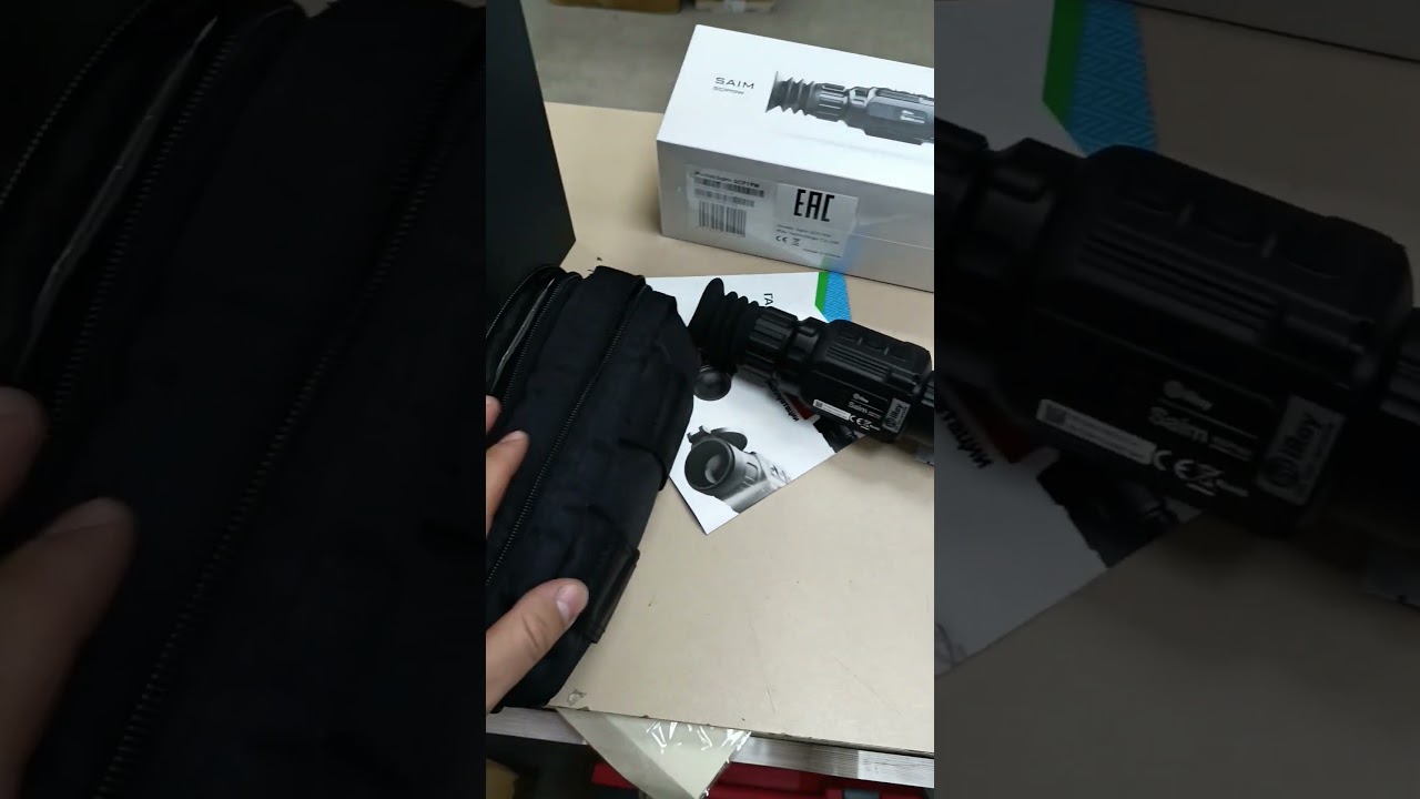 iRay 19w тепловизионный прицел. #hunter #iray #тепловизор