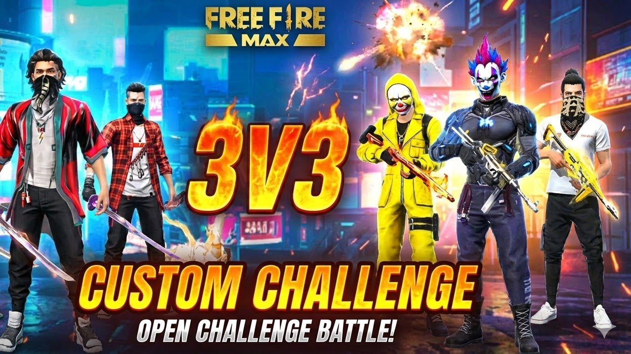 3v3 opin chelleng costom// MD JATAV FF costom// MD JATAV FF 