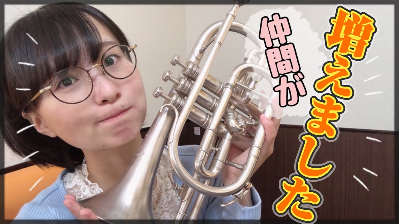 【新メンバー紹介】新しいMy楽器がやってきたよ…！【コルネット】【ブージー&ホークス】【Boosey&Hawkes】