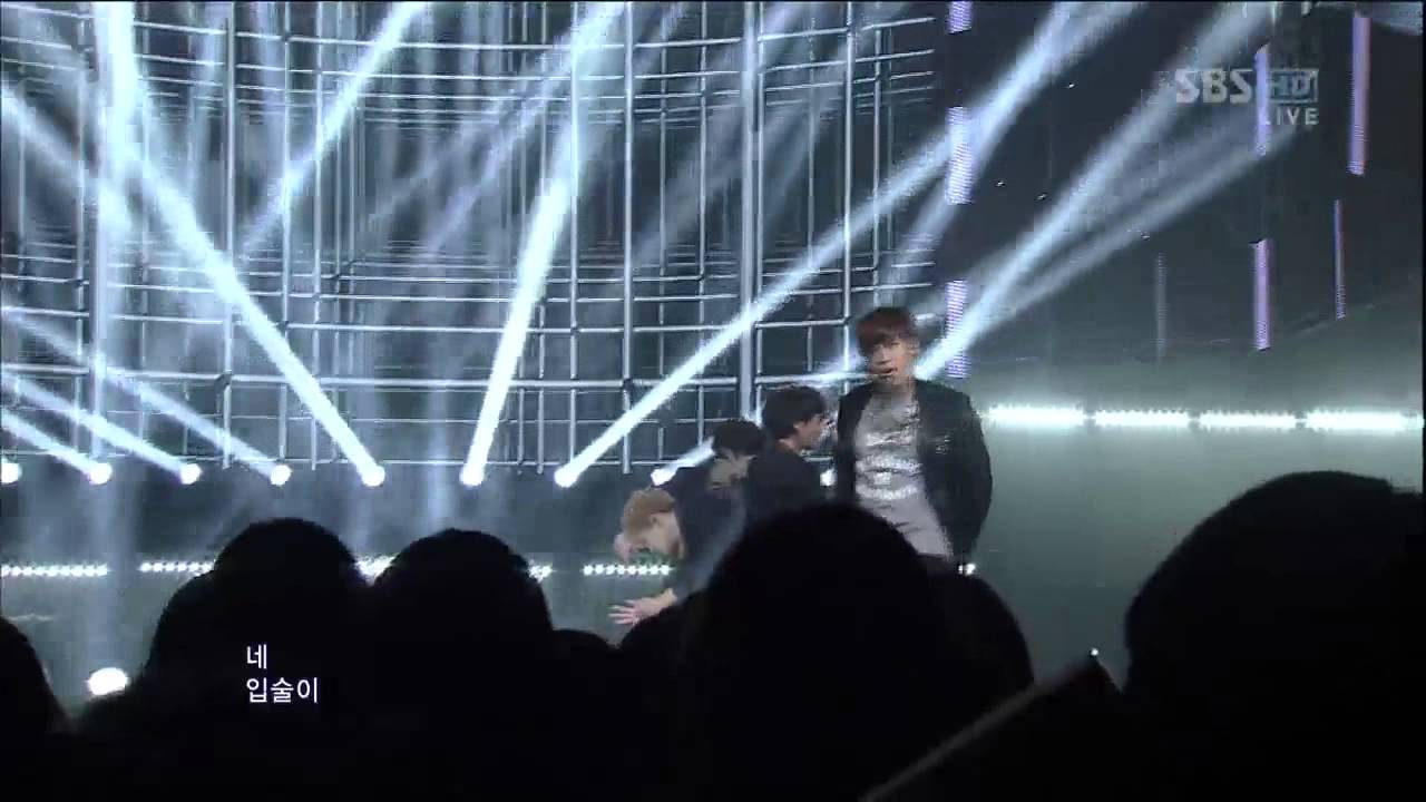 SHINee [Шерлок] @SBS Inkigayo Популярная песня 20121125