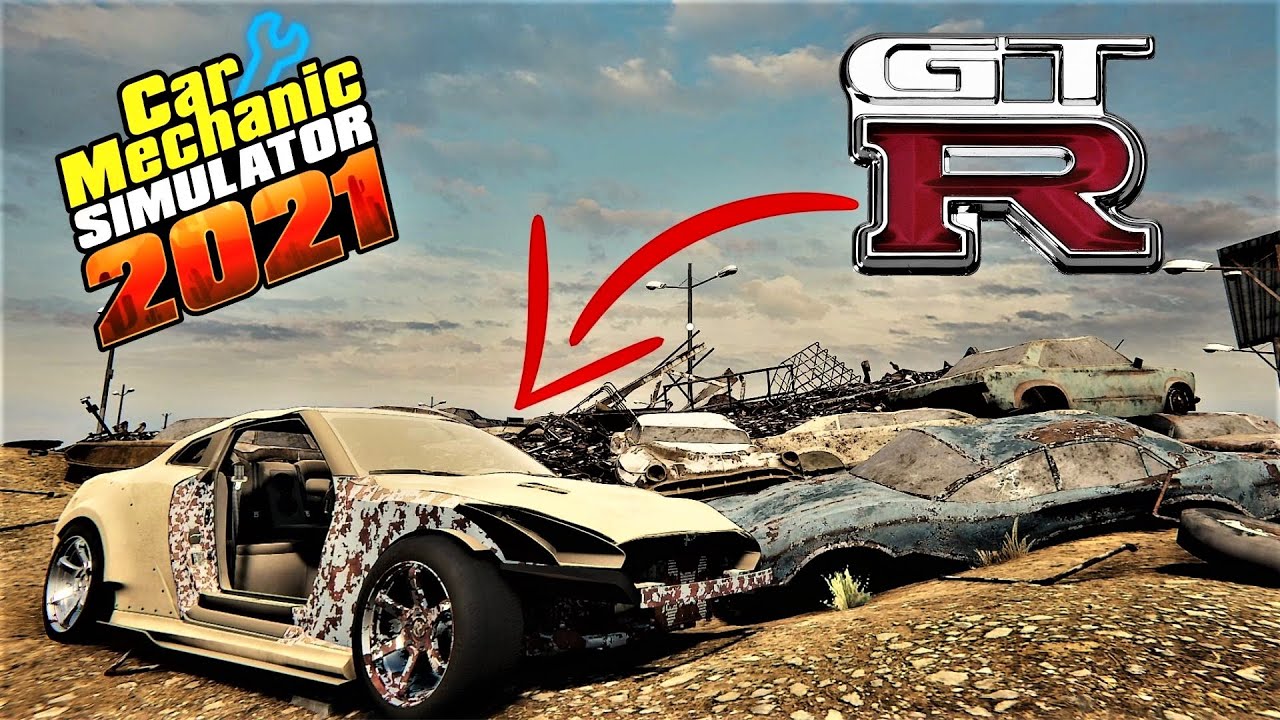 Можно ли спасти этот НЕВЕРОЯТНЫЙ GT-R со свалки?! Давайте попробуем! | Car Mechanic Simulator 2021