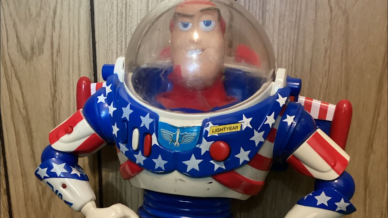 Stars and Stripes Buzz Lightyear Toy Story Review 