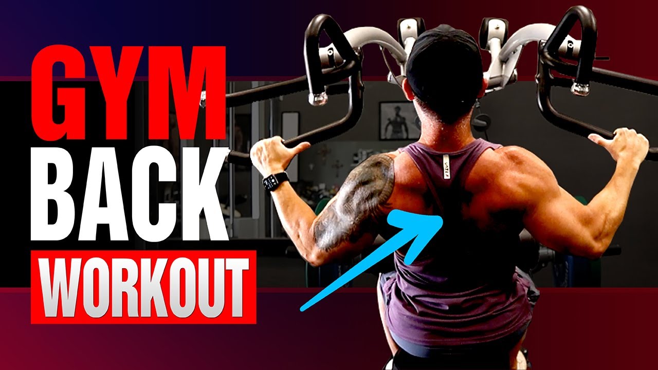 Full Gym Back Workout For Men Over 40 (4 BEST EXERCISES!)