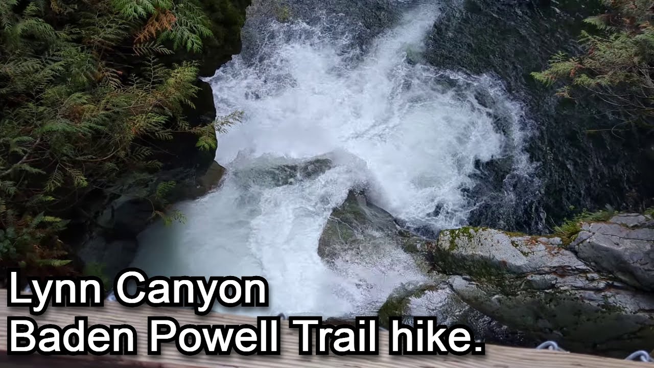Lynn Canyon. Baden Powell Trail Hike. Waterfalls. 🇨🇦