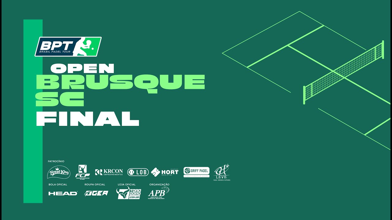 Brasil Padel Tour 2024  - Etapa Open Brusque/SC  - FINAL