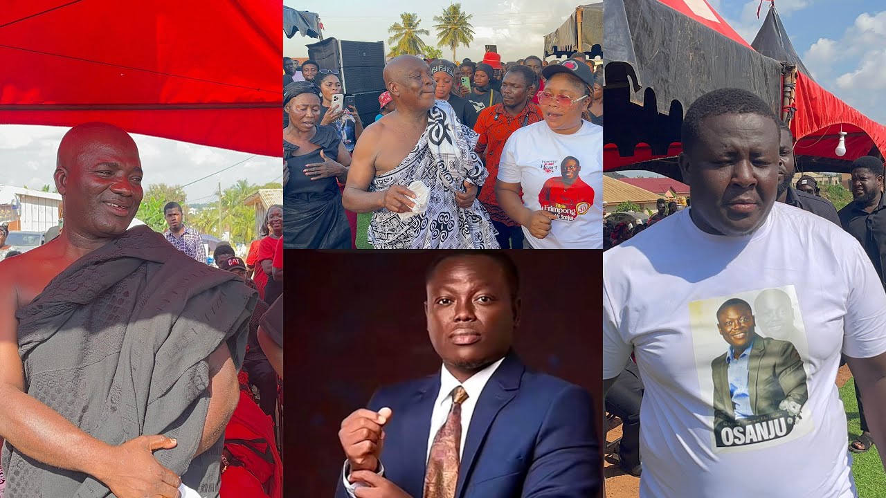So sad💔Appiah Stadium Crush on Ghana TikTokers  at Osanjus funeral #viralvideos
