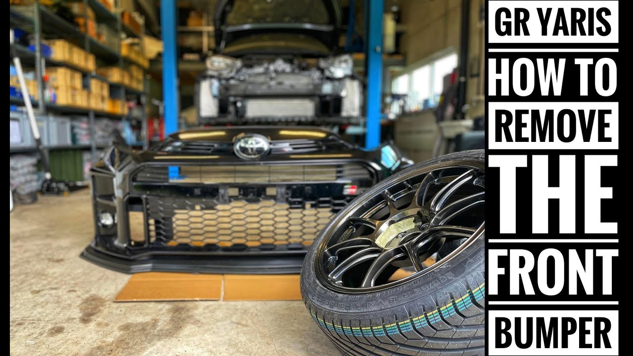 Toyota GR Yaris DIY - How to remove the front bumper