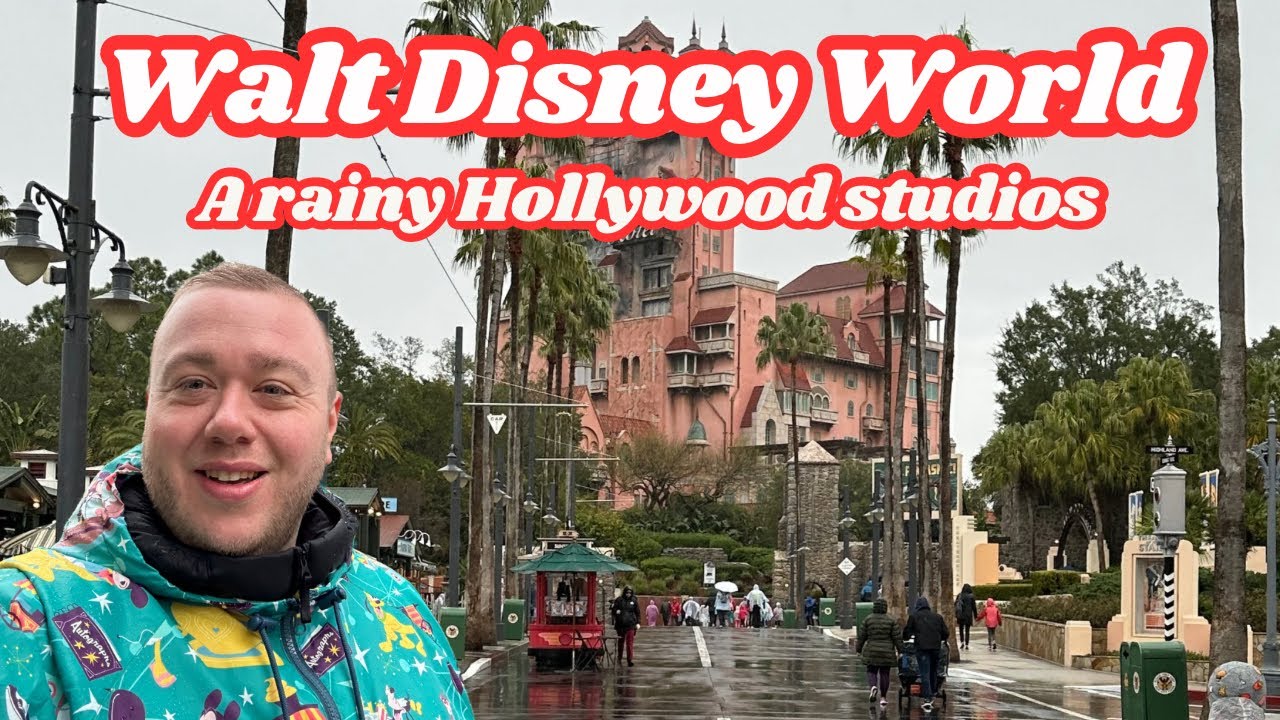 Видеоблог Walt Disney Word | День 5 | Очень дождливый день в голливудских студиях ☔️ | Джинн + об...