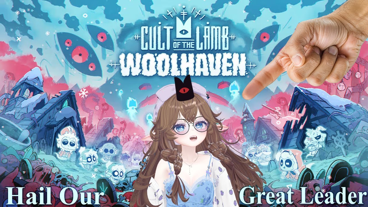IF THIS FROG DOENST FALL I WILL! - Cult of the Lamb Woolhaven - Ep 3