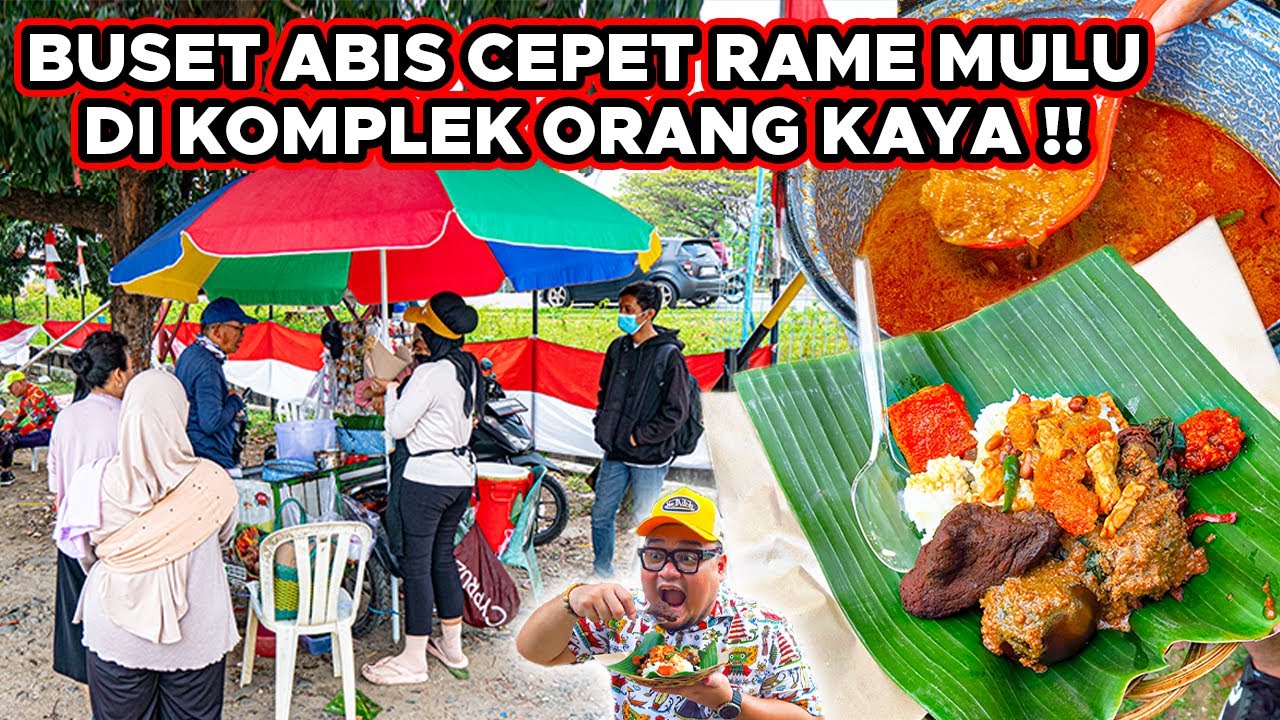 CEWE MASIH MUDA JUALAN RAME MULU!! DI TENGAH KOMPLEK ORANG KAYA..