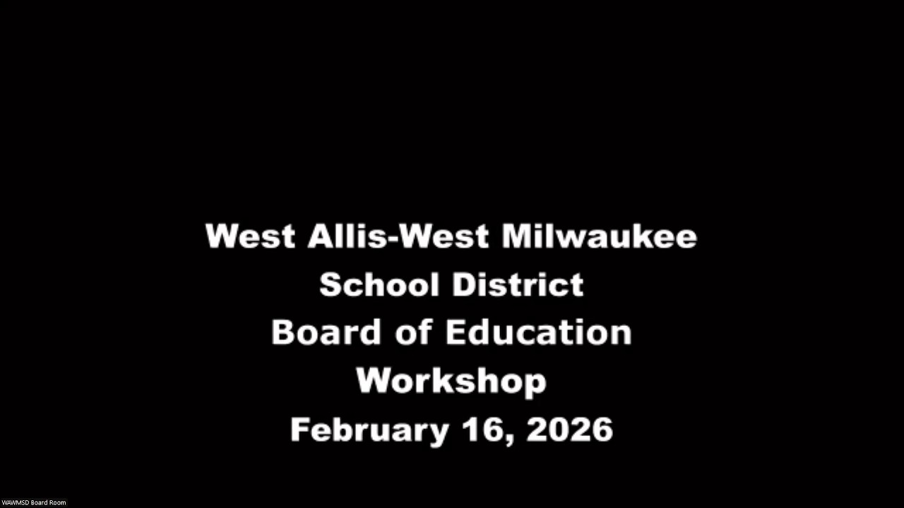 Board Workshop 2-16-26