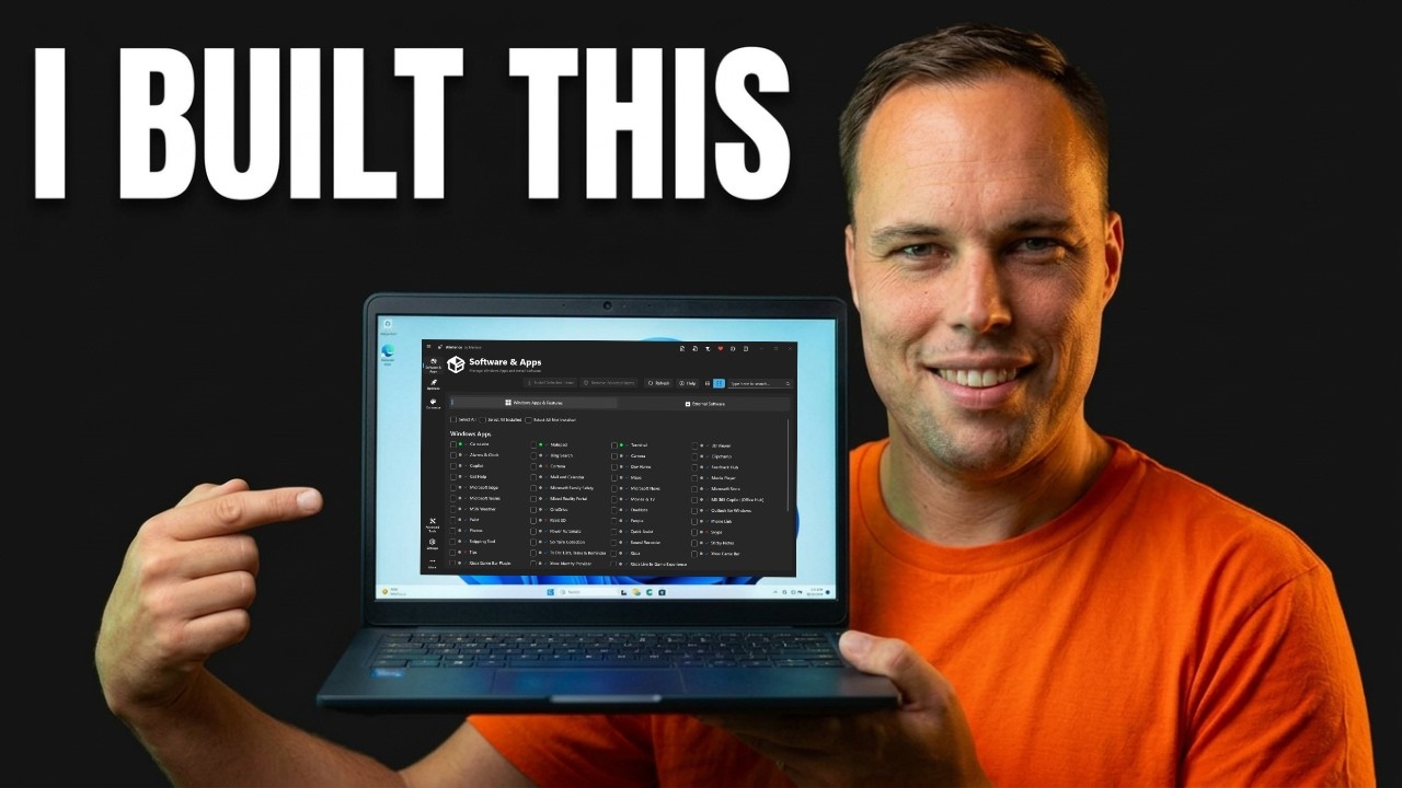 Они сказали, что M$ испортил Windows 11, поэтому я создал БЕСПЛАТНОЕ приложение, которое это испр...