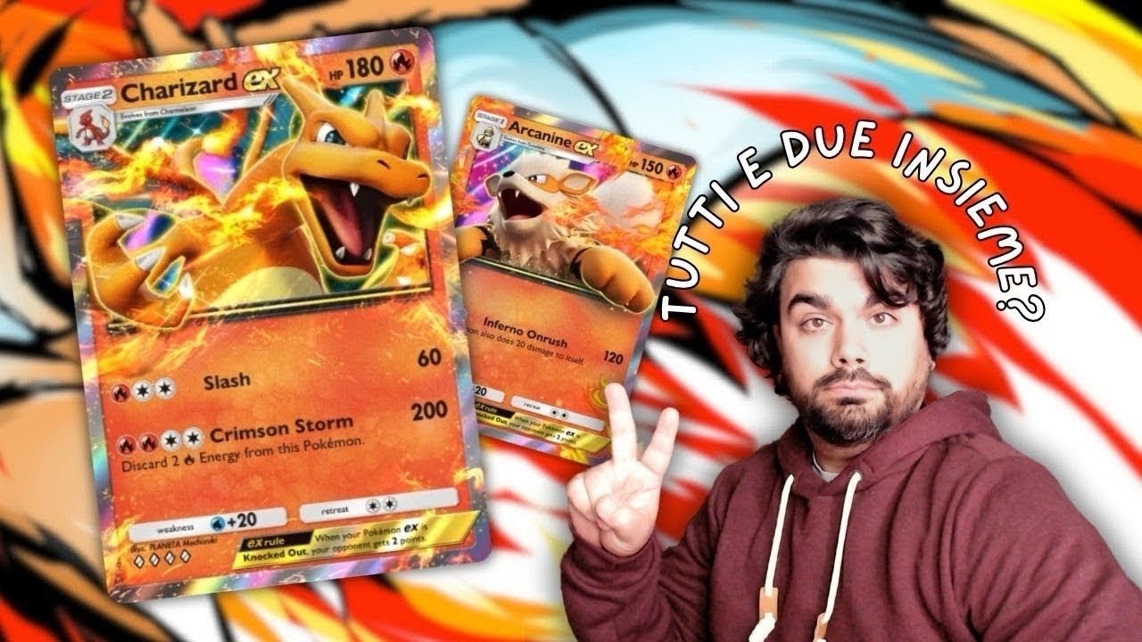 CHARIZARD E ARCANINE EX IN UN SOLO MAZZO? SI PUÒ FARE? - POKEMON POCKET ITA