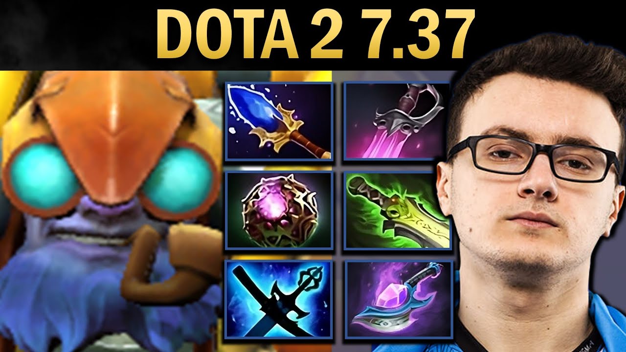Tinker Gameplay Miracle with Khanda and Aghanims - Dota 7.37