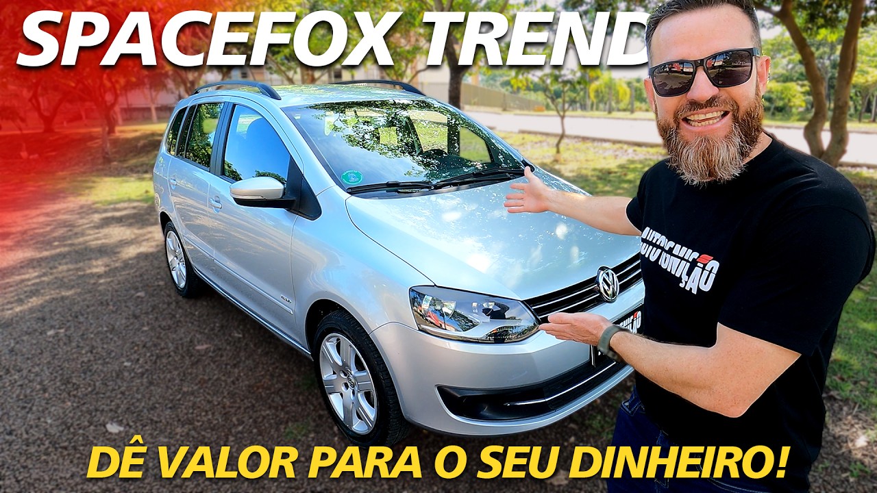 VW SPACEFOX TREND - Isso Sim é Carro Custando Metade do Kwid!