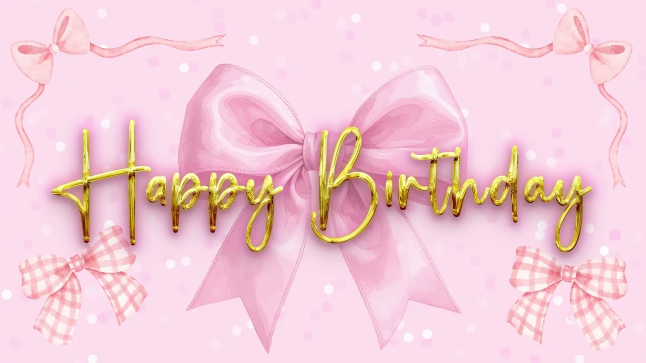 Happy Birthday Pink Bows + Jazz