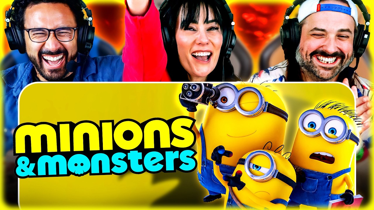 MINIONS & MONSTERS MOVIE REACTION - IS IT REALLY THE BEST ONE YET? - FIRST TIME WATCHING 