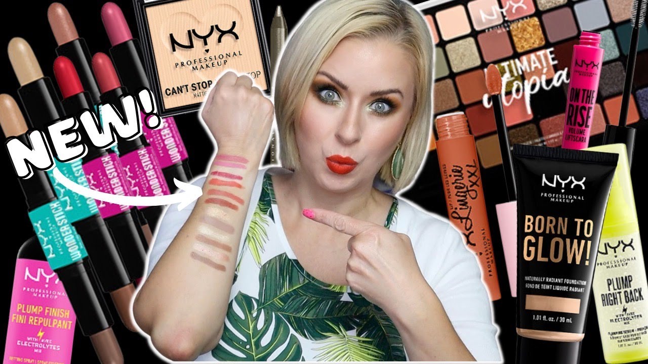FULL FACE of NEW NYX MAKEUP | WONDER STICKS CREAM CONTOUR/HIGHLIGHTER + BLUSH | Steff's Beauty Stash