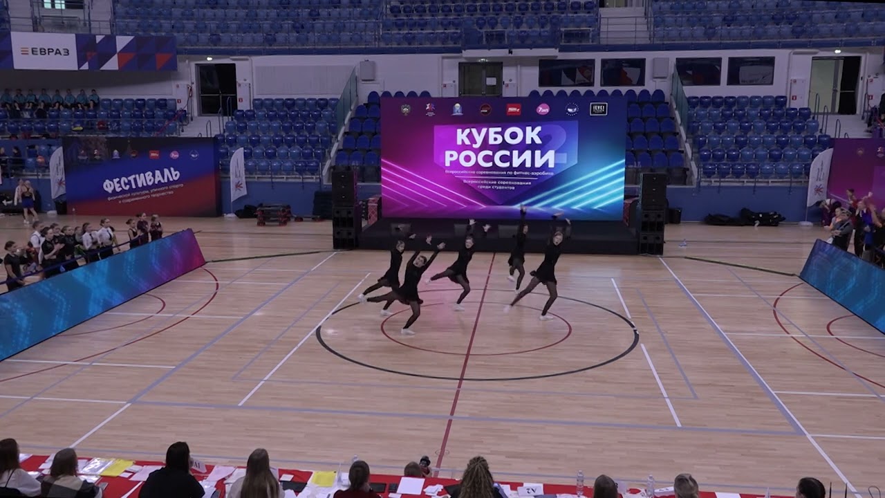 АККОЛАДА Тольятти Аэробика 5 человек Юниоры и Юниорки 14 16л Финал