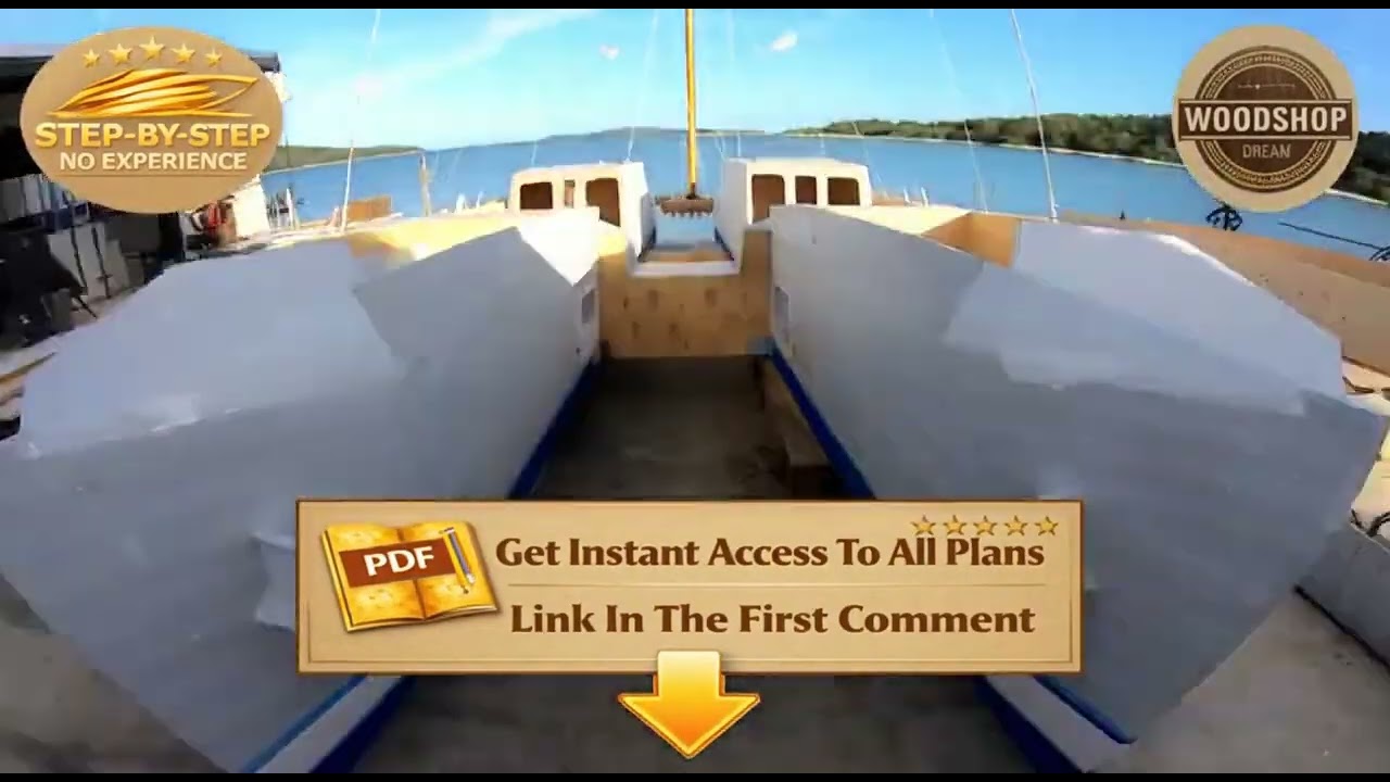 Ultimate DIY Cruising Catamaran Build Anyone Can Make at Home