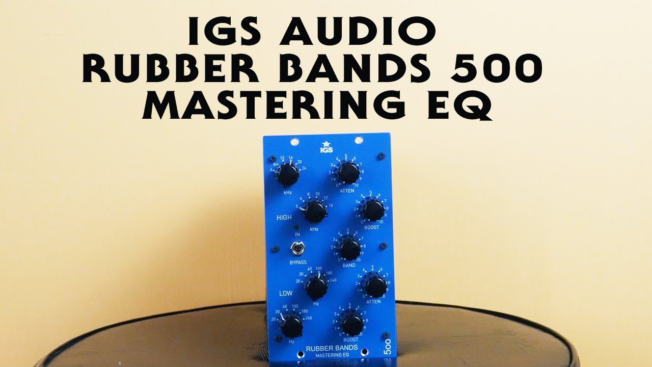IGS Audio Rubberband EQ 500 ME