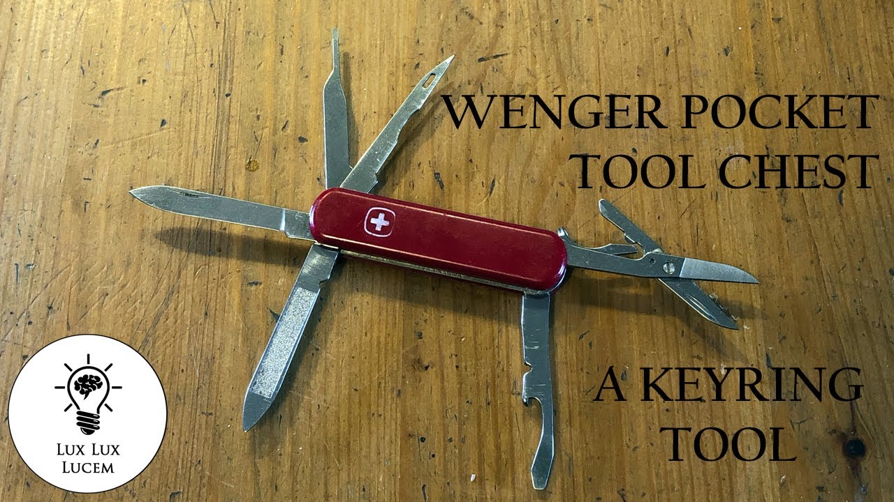 Wenger Pocket Tool Chest. The big keychain Swiss Army Knife.