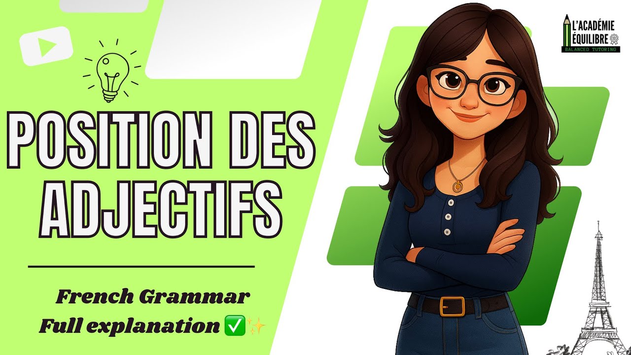 POSITION DES ADJECTIFS MADE EASY🫡| CBSE French Grammar 🚨 | class 7th-9th