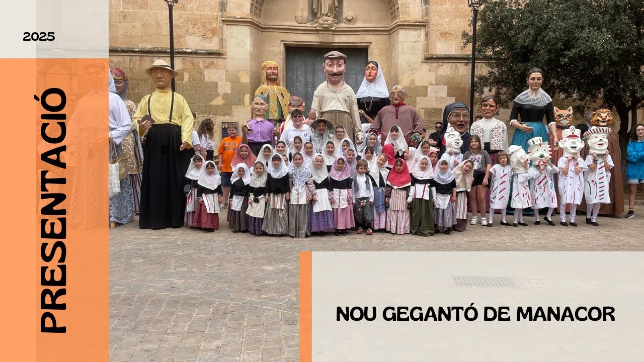 Presentació nou gegantó Manacor