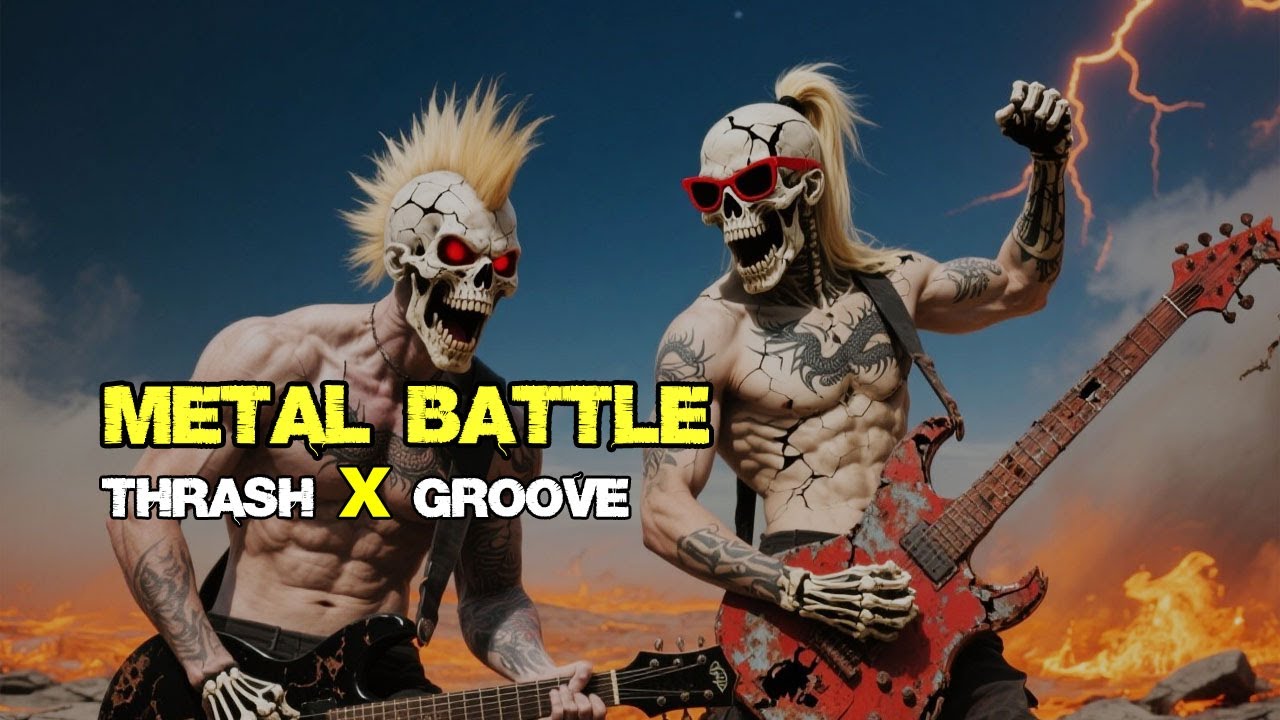 War-Torn Metal Battle – Heavy Chug Assault & Drum Carnage | Thrash Metal vs Groove Metal