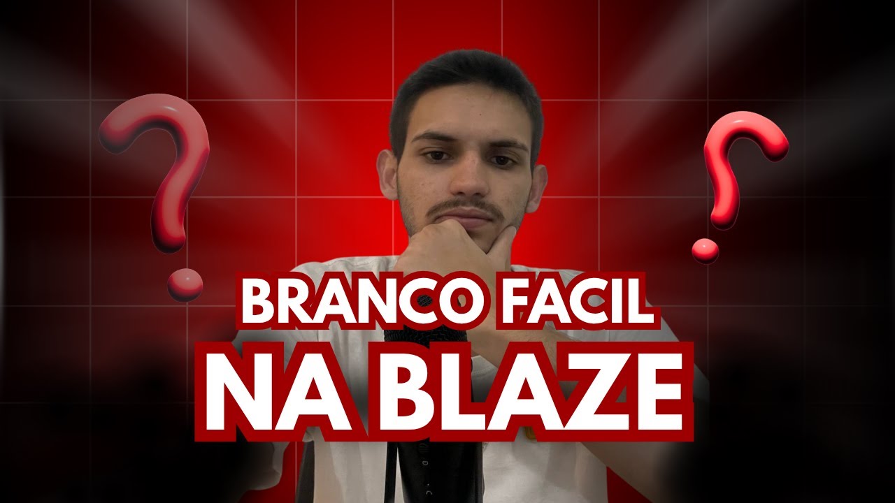 USEI O APLICATIVO DE INTELIG&Eacute;NCIA ARTIFICIAL NO DOUBLE DA BLAZE E PEGUEI UM BRANCO !!