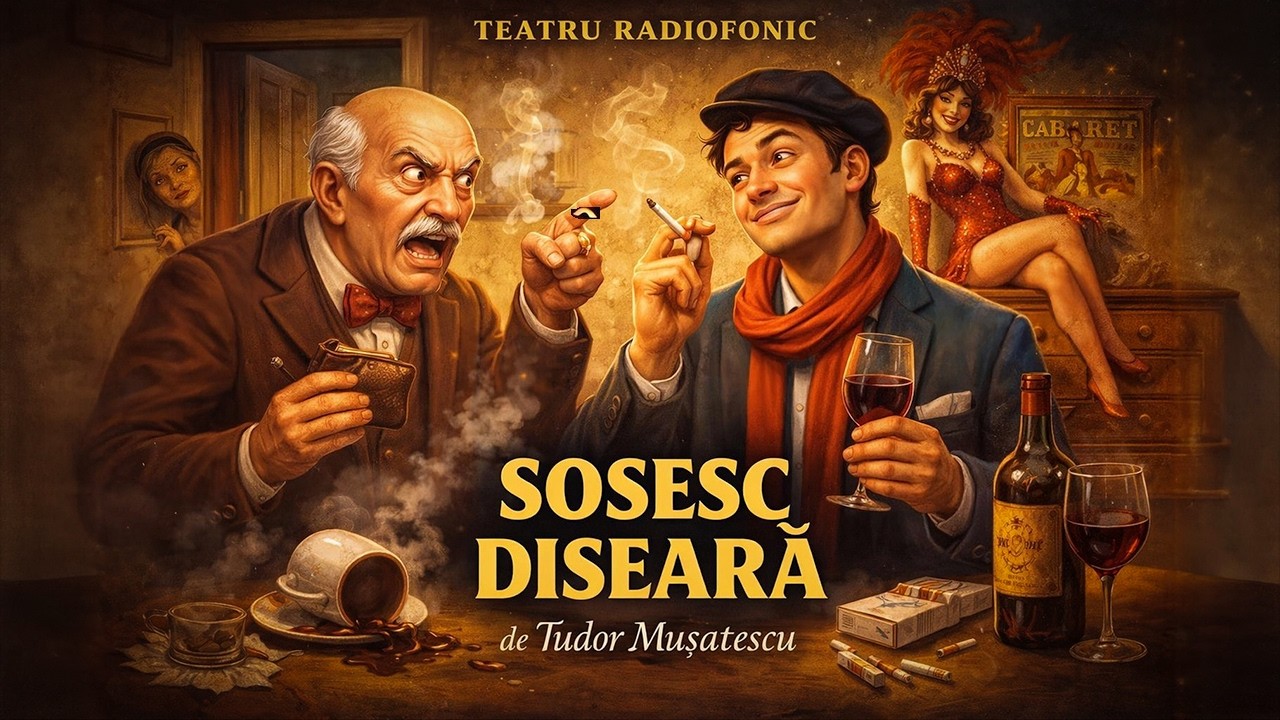 😂 SOSESC DISEARĂ &ndash; O comedie irezistibilă de Tudor Mușatescu | Teatru Radiofonic🎭