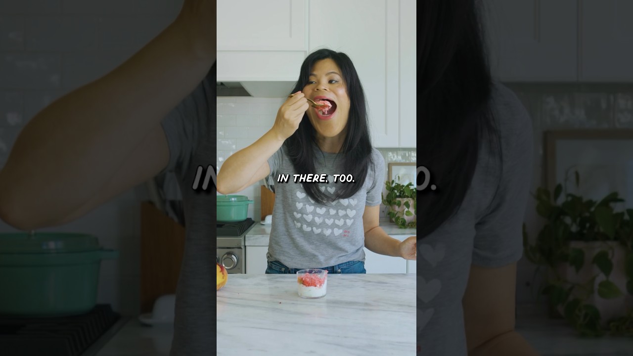 Testing a Viral Frozen Peach Hack from TikTok!