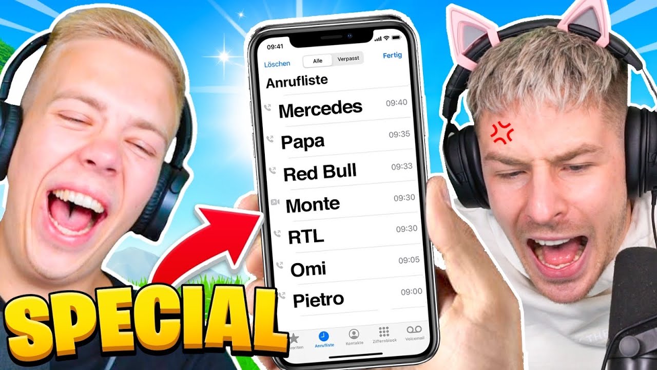WENN ich DU WÄRE..TELEFON PRANK SPECIAL 📞😂 (mit Rewi)