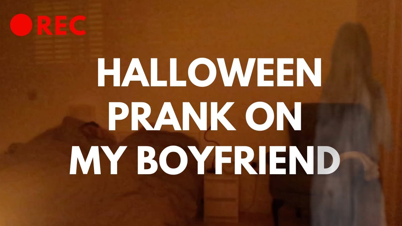 HALLOWEEN PRANK ON MY BOYFRIEND! 🎃